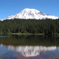 Mont Rainier au loin